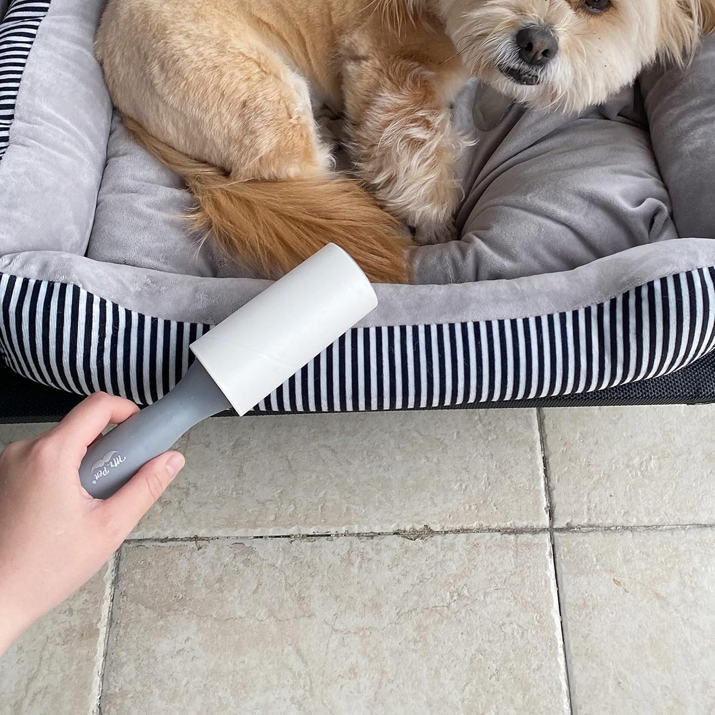 Mr. Pen- Lint Rollers, 1 Handle with 3 Refills, 270 Sheets, Extra Sticky Lint Remover for Clothes, Lint Roller for Pet Hair, Pet Hair Roller, Sticky Roller, Lint Roller for Clothes, Lint Removers