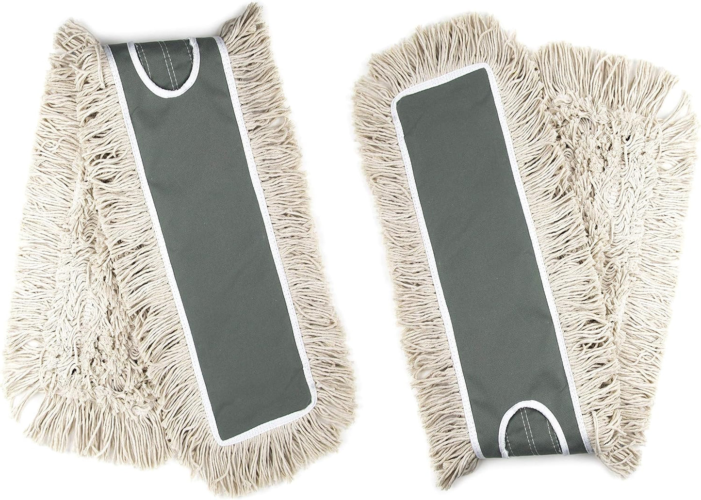2 Pack of 24 Cotton Refills for Industrial Class Floor Dust mop Series Can be fit with Others
