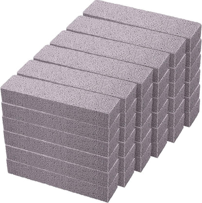 Chinco 6 Packs Pumice Stick for Cheaning, Pumice Scouring Stone Pad Removing Stain Grime Without Leaving Scratches for Kitchen Oven Stove Home Bathroom Toilet Pool House Cleaning Supplies