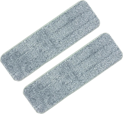 Spray ‘n Shine Spray mop for Floor Cleaning - 2 x Wet & Dry Washable Microfiber Pads - 330 ml Refillable Bottle - Pad Refill