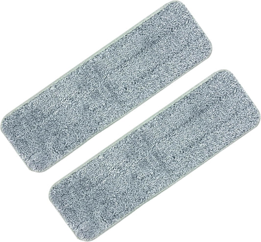 Spray ‘n Shine Spray mop for Floor Cleaning - 2 x Wet & Dry Washable Microfiber Pads - 330 ml Refillable Bottle - Pad Refill