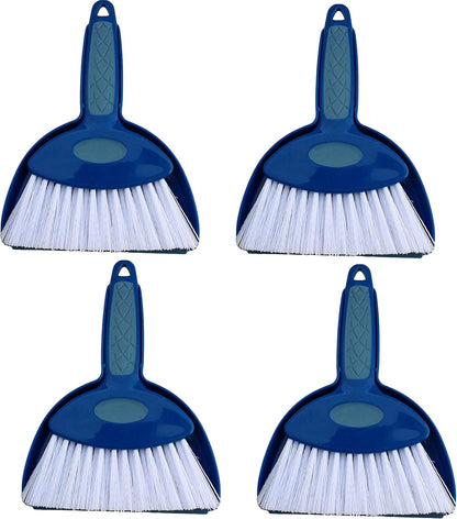 Hefty and Durable Small Hand Broom with Snap-on Dust Pan, Available in Various Package Quantities (3)