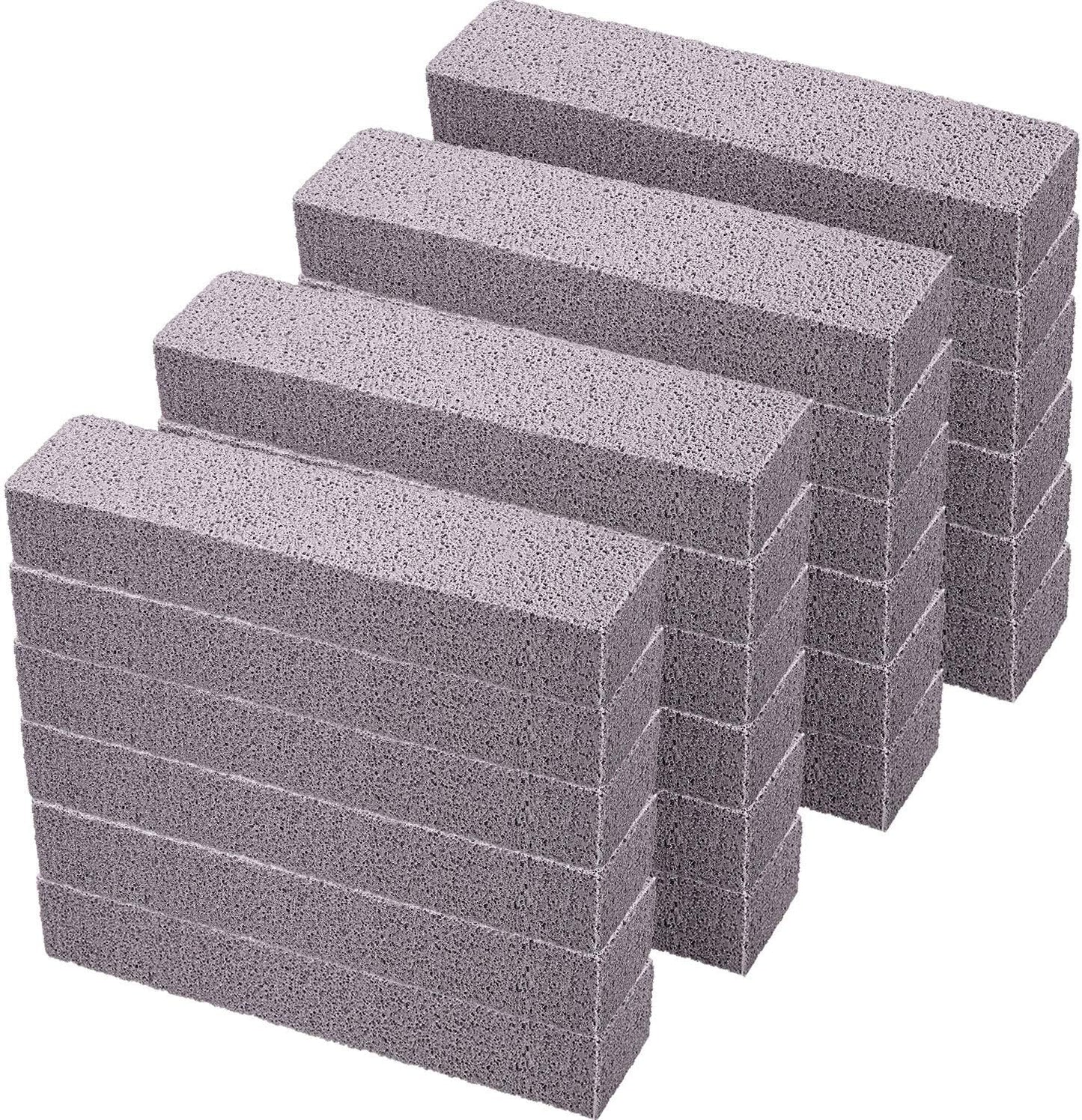 Chinco 6 Packs Pumice Stick for Cheaning, Pumice Scouring Stone Pad Removing Stain Grime Without Leaving Scratches for Kitchen Oven Stove Home Bathroom Toilet Pool House Cleaning Supplies