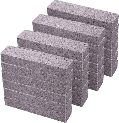Chinco 6 Packs Pumice Stick for Cheaning, Pumice Scouring Stone Pad Removing Stain Grime Without Leaving Scratches for Kitchen Oven Stove Home Bathroom Toilet Pool House Cleaning Supplies