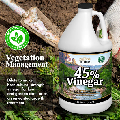 Nature's Freedom 45% Vinegar (2 Gallon)