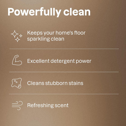 ATTITUDE Floor Cleaner, EWG Verified, Streak-Free, Vegan & Plant-Based for Tile, Wood & Laminate Floors, Citrus Zest Scent, 35.2 Fl Oz