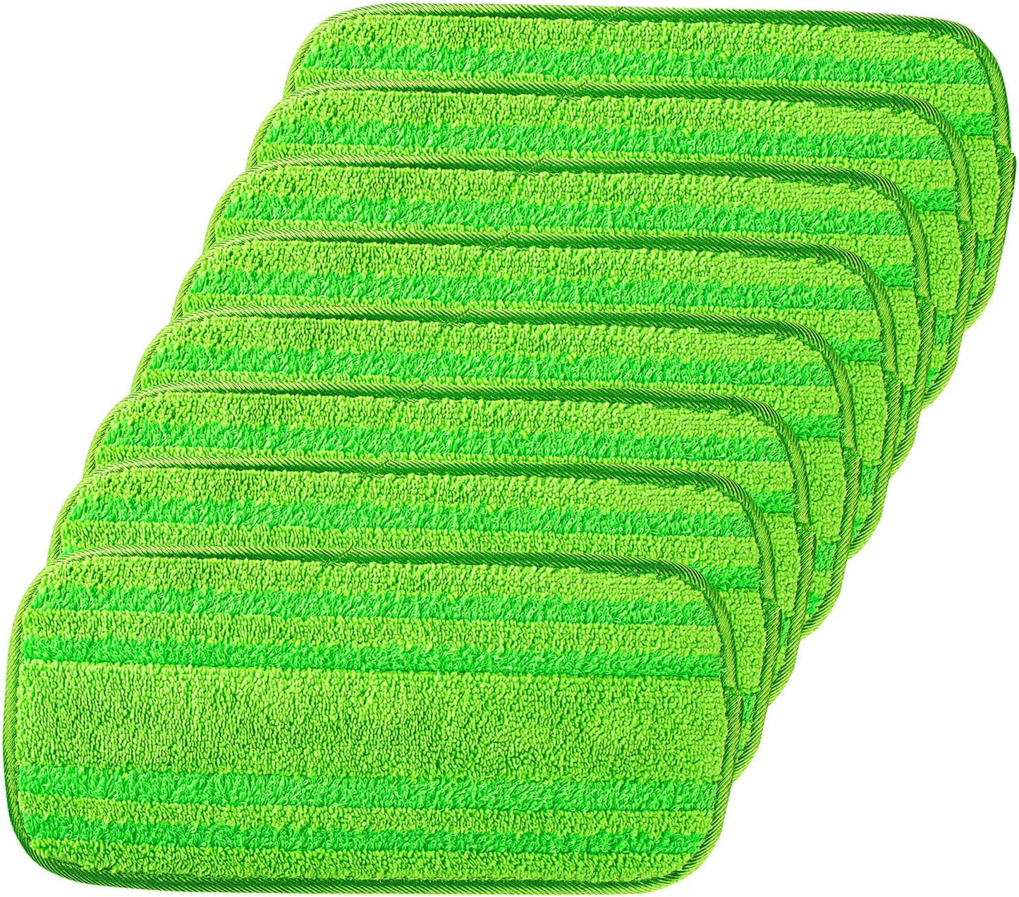 Orighty Microfiber Mop Pads Compatible with Swiffer Wet Jet, Reusable Swiffer Wet Jet Pads Refills, 12 Pack Machine Washable Replacement Pad for Multi Surface Wet & Dry Cleaning