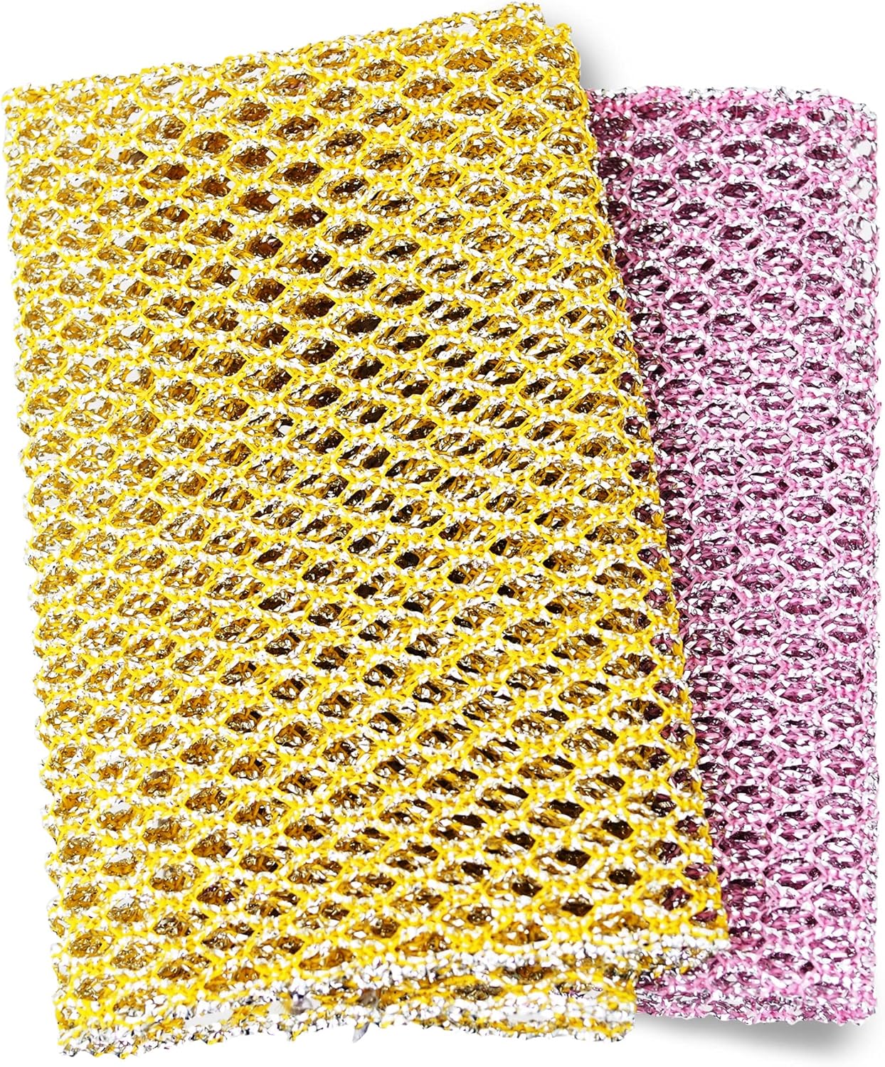 The Crown Choice Heavy Duty Non-Scratch Dish Scrubbers for Cleaning Dishes & Pots (6Pcs) - Replace Kitchen Sponges for Dishwashing with Our Scouring Pads - Try Our Alternative Dish Washing Scrub