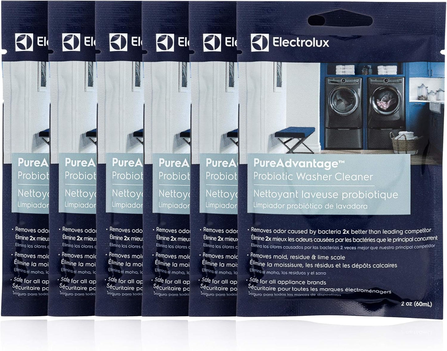 Electrolux PureAdvantage® Probiotic Washer Cleaner Tablets- 6 Tablets