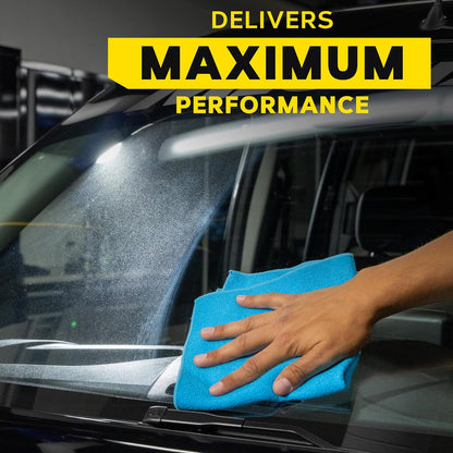 Meguiar's Ultimate Glass Cleaner & Water Repellent - Premium Glass and Window Cleaner for Quick Cleaning with Hydrophobic Technology that Acts as a Rain Repellent Improving Visibility in Rain - 16oz
