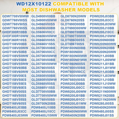 Upgrade WD12X10122 Dishwasher Rinse Aid Dispenser Cap Compatible with GE Dishwashers Replaces WD12X10102 WD12X10200 PS958932 AH958932 EA958932 EAP958919-1 Pack