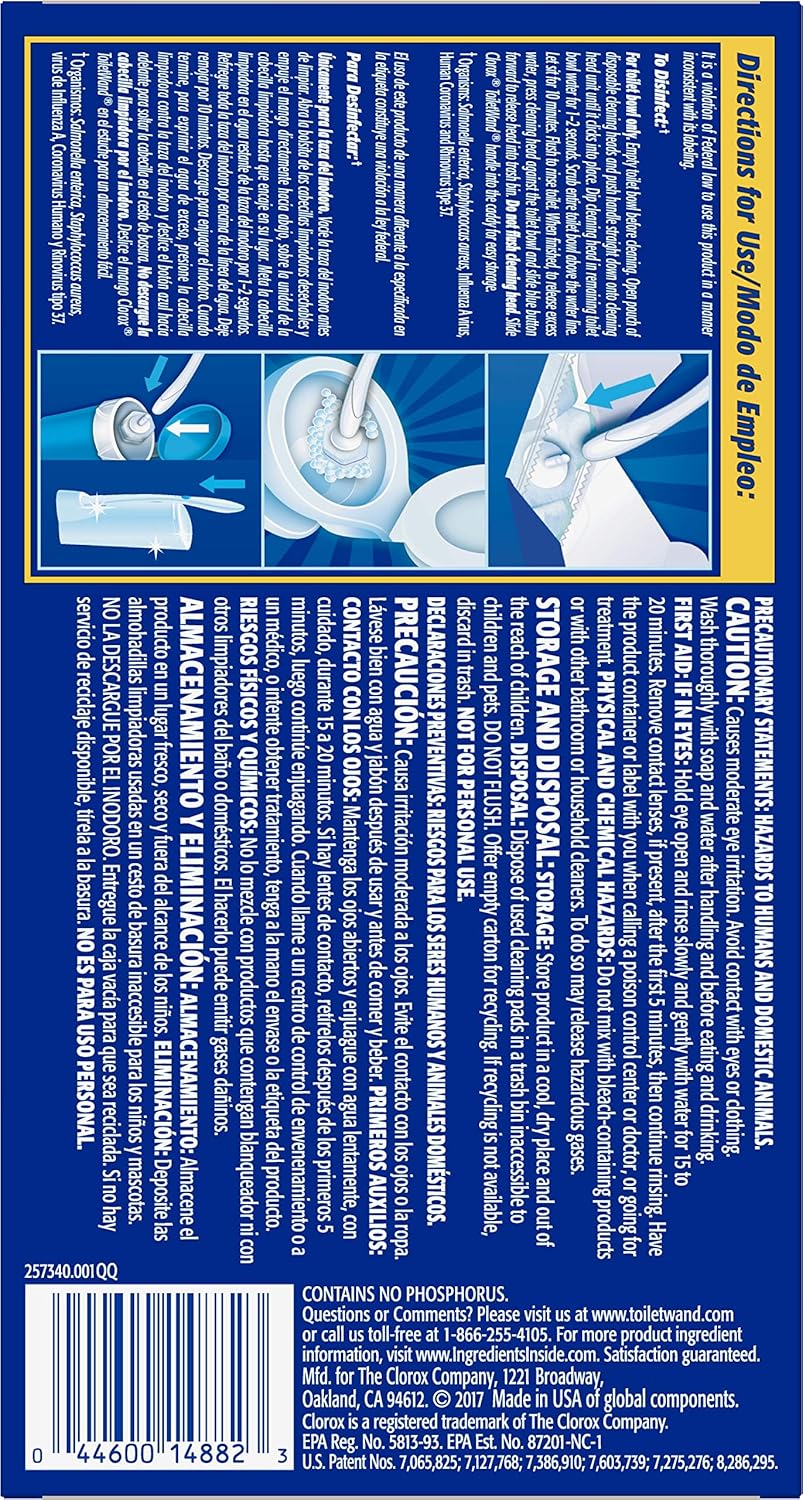 Clorox Wand Heads, 10 Count, Package May Vary
