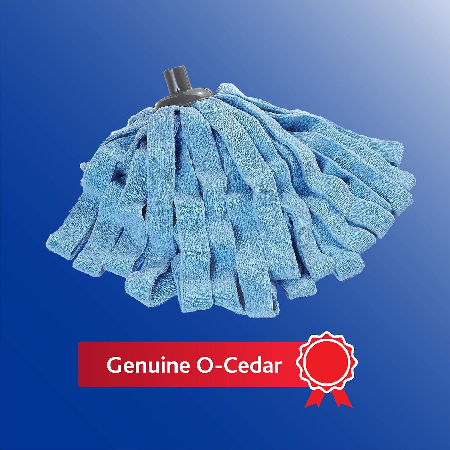 O-Cedar Microfiber Cloth Mop (Microfiber Cloth Mop with 3 Extra Refills)