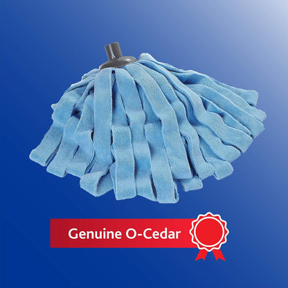 O-Cedar Microfiber Cloth Mop (Microfiber Cloth Mop with 3 Extra Refills)