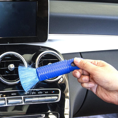 Kitchen + Home Compact Static Duster - 6.5" Inch Travel Duster with Carry Case - Electrostatic Duster attracts dust Like a Magnet!