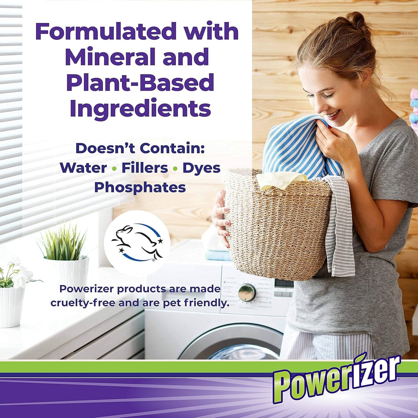 Powerizer Complete Multipurpose Cleaning Pods - Plant and Mineral Based Concentrated Laundry & Dishwasher Detergent | 42 Count | All-in-One Cleaning Solution