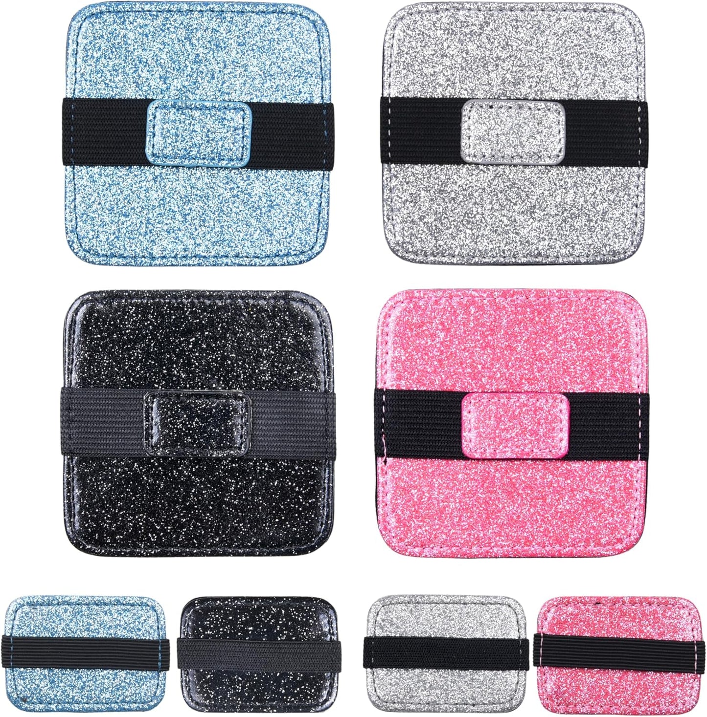 Eco-Fused 6X Screen Cleaning Pads - Gliiter Floral Microfiber Cleaning Cloth Pads - Screen Cleaner Screen Wipes for Electronics - Glasses Cleaning Cloths - Tablets, Laptops, Tv, Smartphones