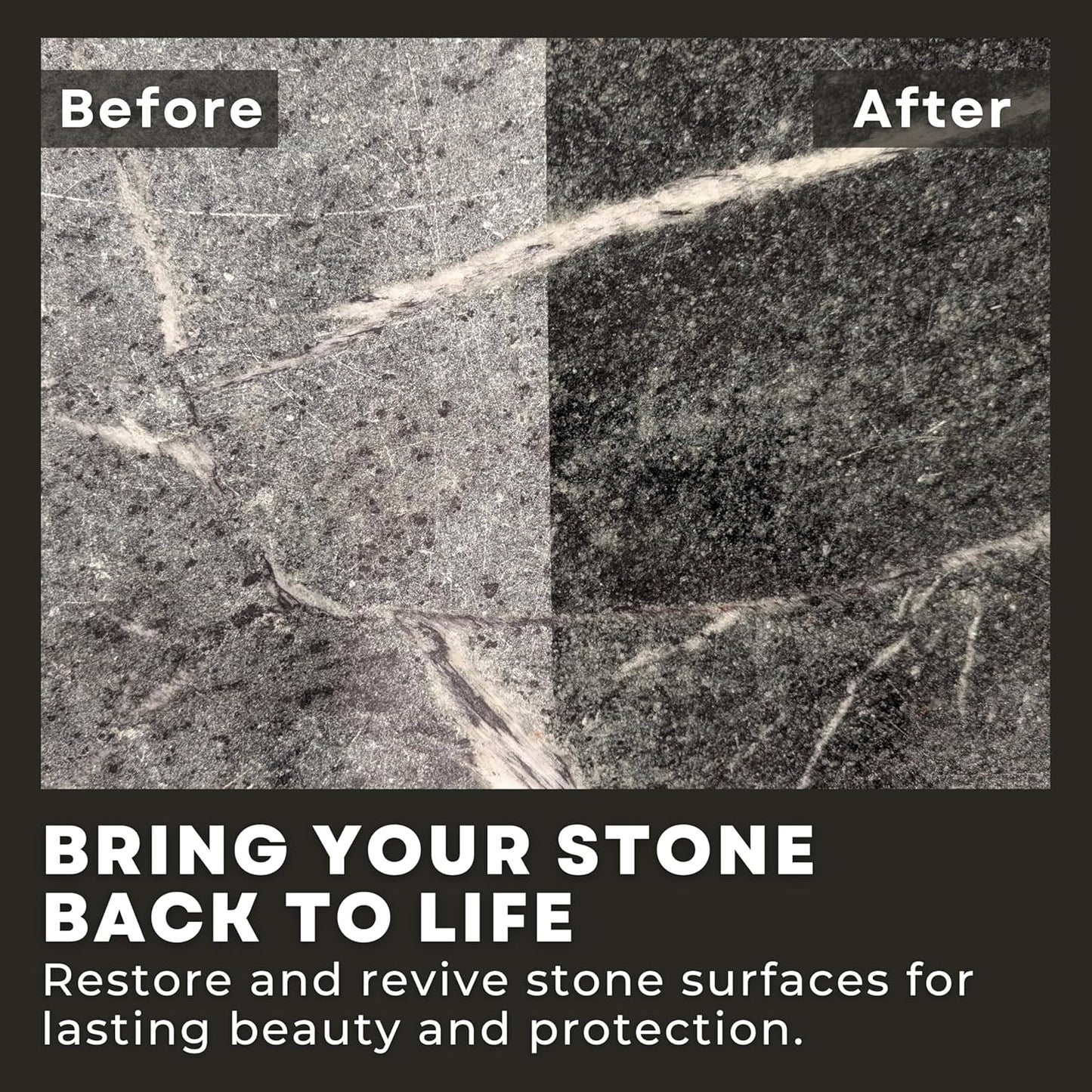 Rhino Wax Soapstone Ultimate Care Kit - Soapstone Wax, Soap-Stone Oil, Stone Spray Cleaner, Scraper, Large Applicator, 3 Microfiber Cloths - Complete Protection for Stones Surfaces - Made in USA