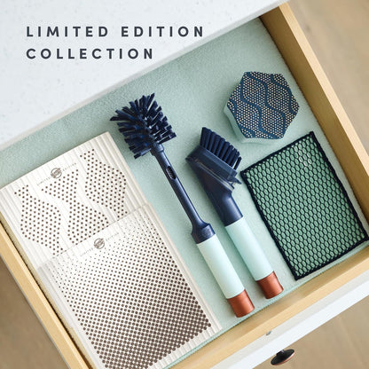 Brite by Scotch-Brite Limited Edition Mess-Free Dishwand, Sleek and Stylish Dish Brush with Soap Dispenser Handle