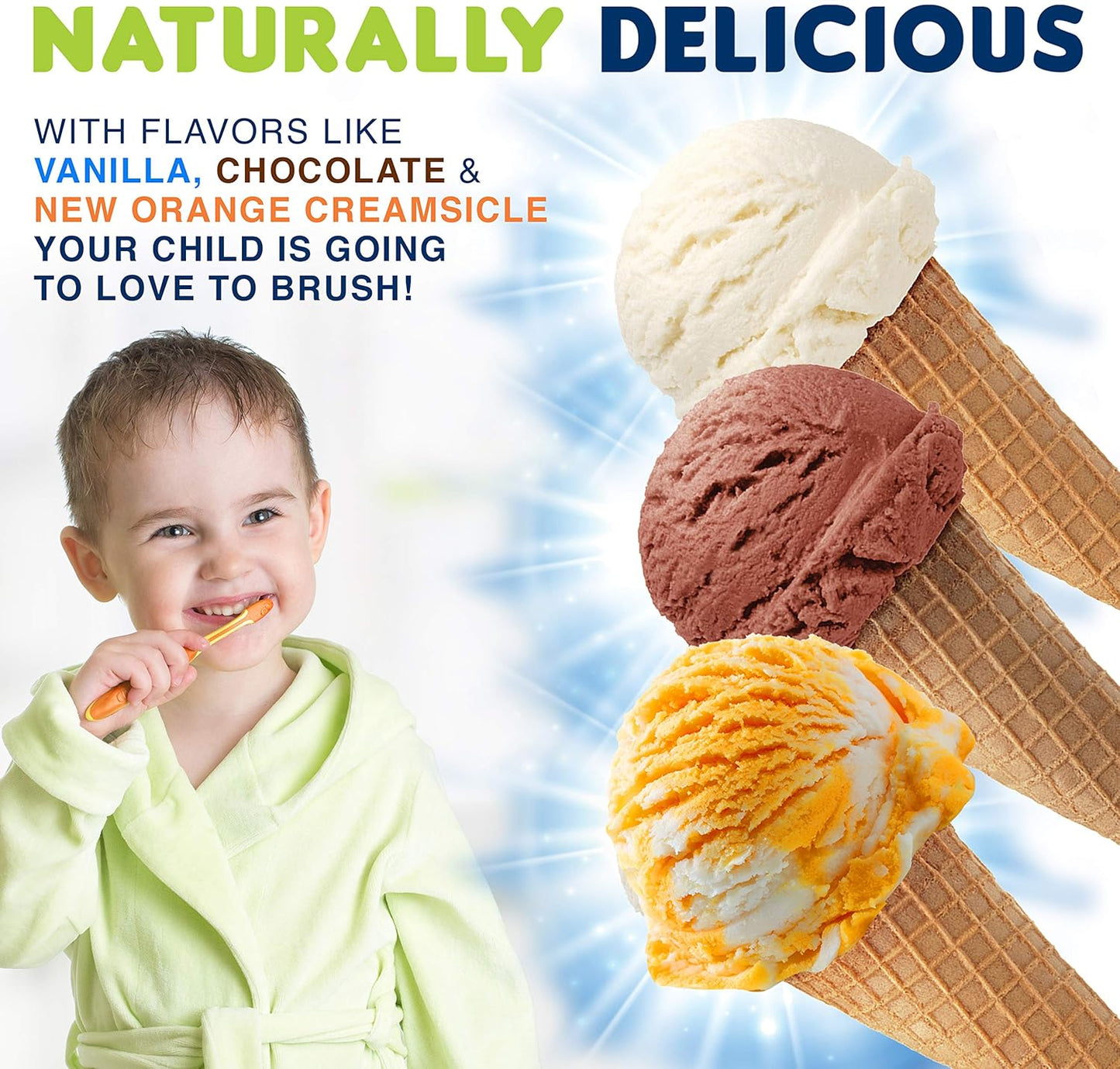 Tanner's Tasty Paste Cha Cha Chocolate Anti-Cavity Fluoride Toothpaste 4.2 oz.
