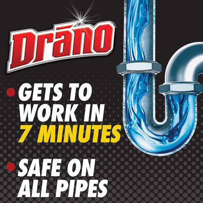 Drano Max Gel Clog Remover, 80 oz