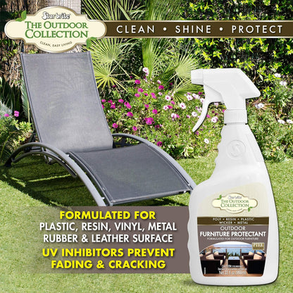 STAR BRITE Outdoor Collection Furniture Protectant Spray - Ideal for Extending the Life & Color of Backyard Patio Chairs, Couches, and Furniture 32 OZ (59032)