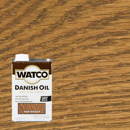 Watco Danish Oil Wood Finish Spray, 11.25 oz, Dark Walnut