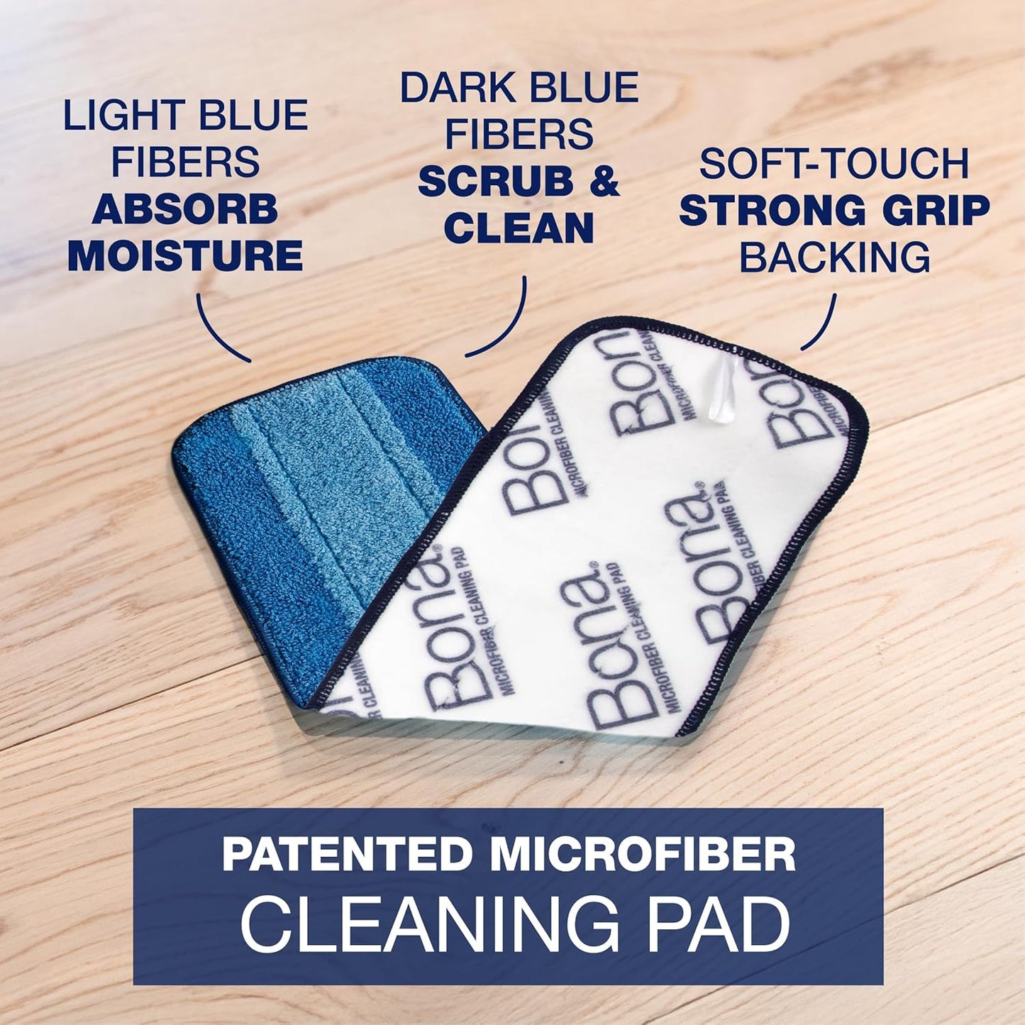 Bona Multi-Surface Floor Premium Spray Mop - Includes Multi-Surface Floor Cleaner Concentrate and Machine Washable Microfiber Cleaning Pad - For Stone, Tile, Laminate and Vinyl LVT/LVP Floors