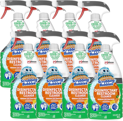SC Johnson Professional Scrubbing Bubbles Disinfectant Restroom Cleaner, 128oz / Case Qty 4