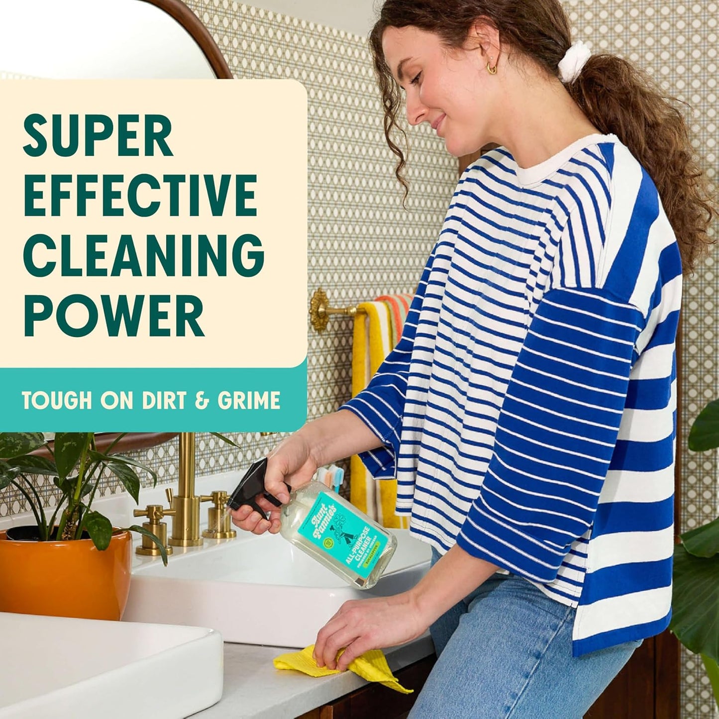 Aunt Fannie's Ultra Concentrated Floor Cleaner Vinegar Wash, Multi-Surface Solution For Mopping, Makes 16 Gallons, Eucalyptus Scent, 32 oz. (Pack of 1)