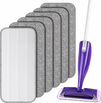 Disposable Mop Pads Refills for Swiffer WetJet Spray Mop - Wet Jet Refill Pads for All Purpose Multi Surface Hardwood Floor Cleaning - Thickened and Super Absorbent - 30 Count