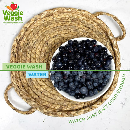 Veggie Wash Fruit & Vegetable Wash, Produce Wash and Cleaner, 16-Fluid Ounce, Pack of 2, Packaging May Vary