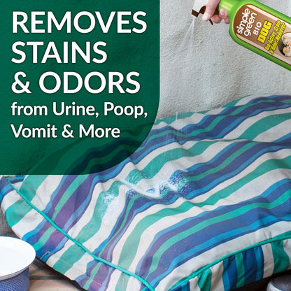 Simple Green Bio Active Stain & Odor Remover for Pet & Carpet- Pet & People Safe (1 Gal), Milky White, 128 Fl Oz (Pack of 1)