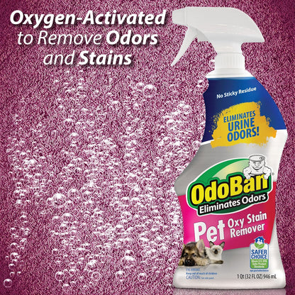 OdoBan Pet Solutions No Rinse Neutral pH Floor Cleaner Concentrate, Made in the USA, Splash O' Citrus Scent, 3 Gallons