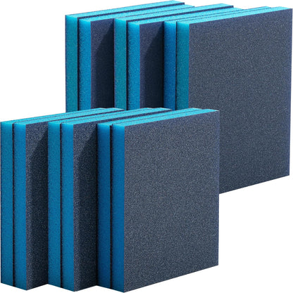 Bates- Sanding Sponge, 20 pcs, 3”x4”, 400-3000 Grit Assortment, Ultra Fine, Washable and Reusable, Sandpaper Block, Sanding Blocks for Wood, Sanding Pad, Drywall Sanding Block, Drywall Sanding Sponge