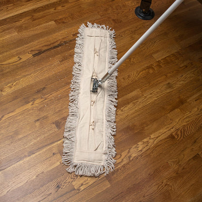 SPARTA Flo-Pac Dust Mop Tie Back for Cleaning, 24 X 5 Inches, Tan