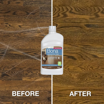 Bona Hardwood Floor Polish - 32 fl oz - High Gloss Shine - Polish for Wood Floors - Protects and Renews Dull Flooring - Covers 500 sq ft