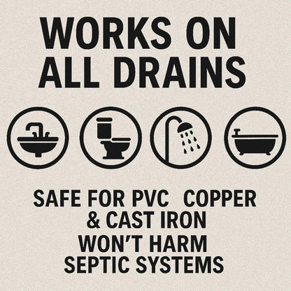 Clean Shot Crystal Lye Drain Opener - Professional Strength Cleaner for Tough Clogs - Heavy Duty Sodium Hydroxide Bathroom and Kitchen Sink, Shower, Pipes Unclogger, 1 lb