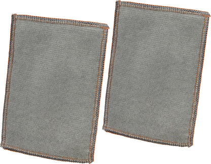 Redecker Copper Thread Pot Scrubber, Woven Copper Scouring Pads, 2 Pack Kitchen Scrubber for Pots Pans Sink Stove Stainless Steel, 3 in Diameter, Made in Netherlands