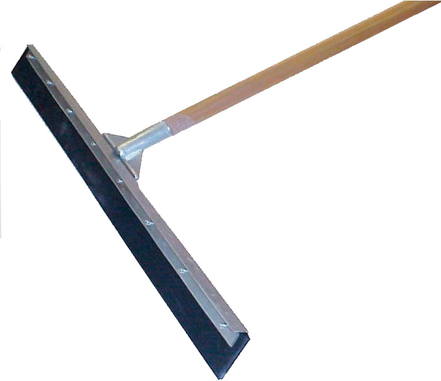 Asphalt Squeegee, 36 Inch Neoprene Curved Blade, 60 Inch Wood Handle, Reversible Floor Squeegee for Concrete and Garage, Heavy Duty Sealcoating Tool, RED700248