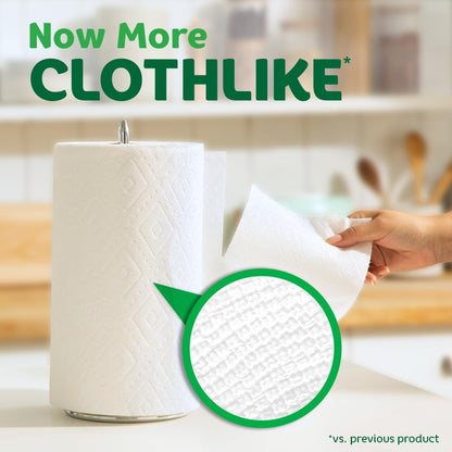 Paper Towels Select-A-Size, White, 6 Triple Rolls = 18 Regular Rolls