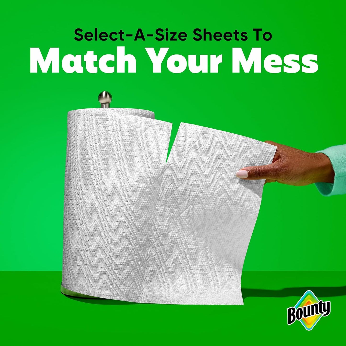 Paper Towels Select-A-Size, White, 6 Triple Rolls = 18 Regular Rolls