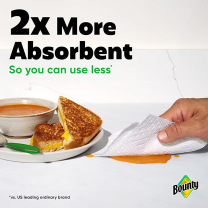 Paper Towels Select-A-Size, White, 6 Triple Rolls = 18 Regular Rolls