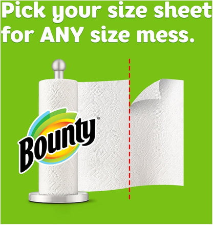 Paper Towels Select-A-Size, White, 6 Triple Rolls = 18 Regular Rolls