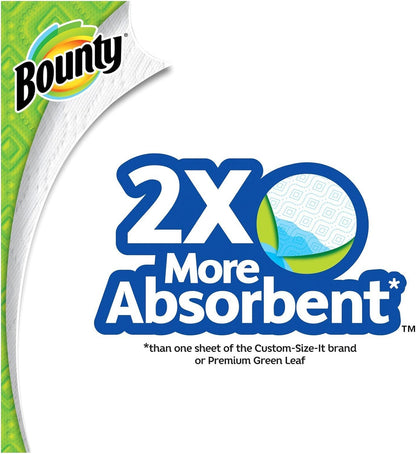 Paper Towels Select-A-Size, White, 6 Triple Rolls = 18 Regular Rolls