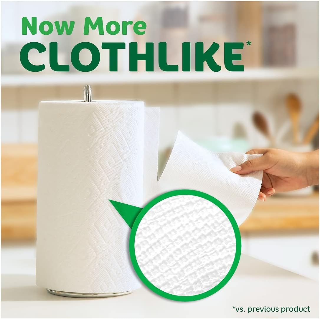 Paper Towels Select-A-Size, White, 6 Triple Rolls = 18 Regular Rolls