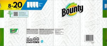 Paper Towels Select-A-Size, White, 6 Triple Rolls = 18 Regular Rolls