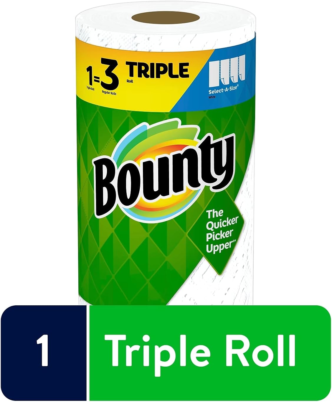 Paper Towels Select-A-Size, White, 6 Triple Rolls = 18 Regular Rolls