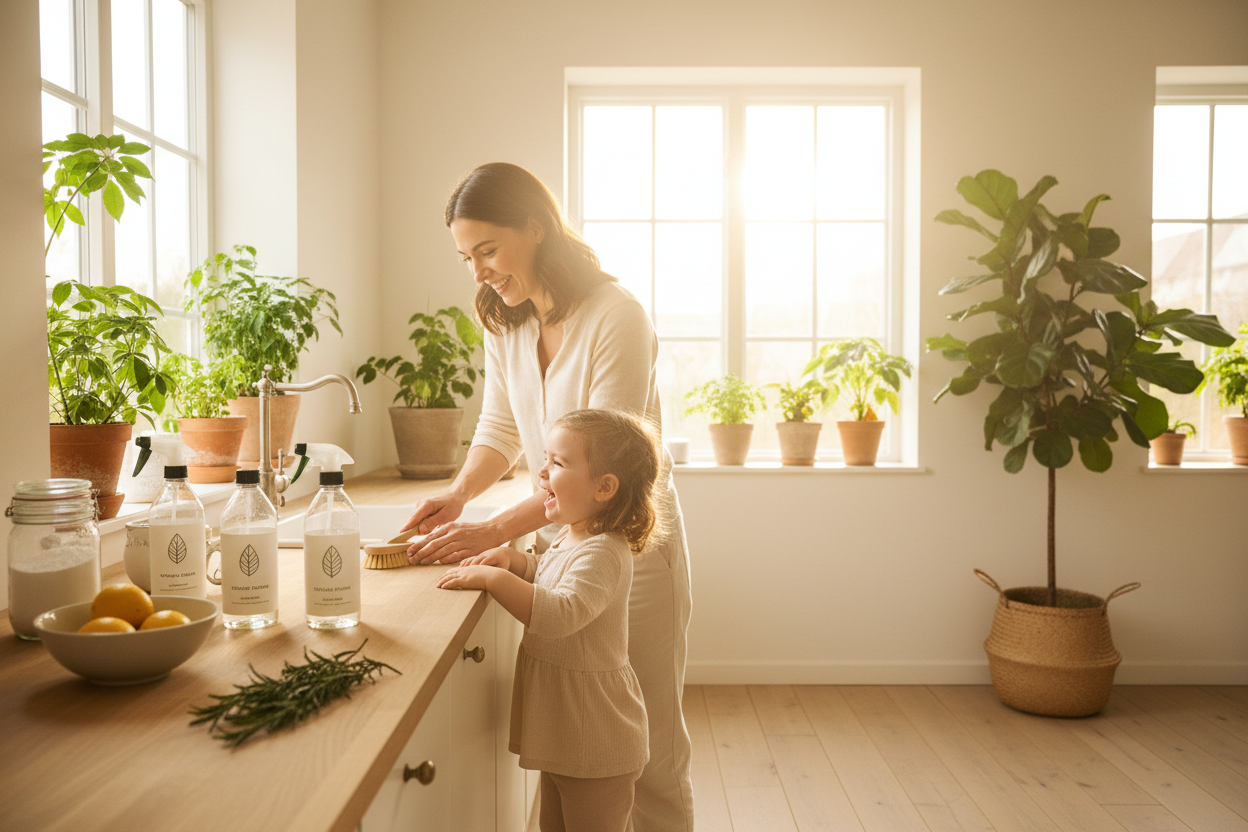 Eco-Friendly Family Cleaning