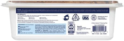 Hardwood Floor Disposable Wet Cleaning Pads - 12 cleaning pads per pack - unscented - Use with Mops - Residue-Free Floor Cleaning Solution for Wood Floors